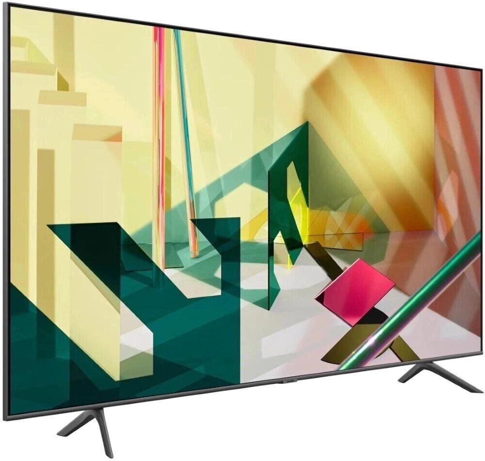 Телевізор Samsung QE43Q67T ( 43 дюйми QLED Ultra HD 4K Smart TV 60 Гц) від компанії 4-K - фото 1