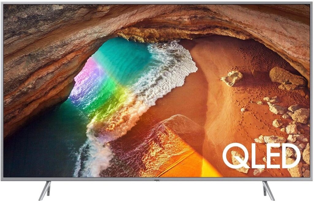 Телевізор Samsung QE65Q67R ( 120 ГЦ QLED Bluetooth 4K Smart TV Wi-Fi T2 S2 ) від компанії 4-K - фото 1