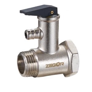 Клапан запобіжний ZEGOR QS-3401 (1/2" з ручкою)