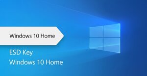 Windows 10 Домашня (ESD - електронна ліцензія для 1 ПК, KW9-00265) Windows 10 Home 64 bit