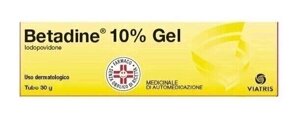Betadine 10% Gel антисептичний гель для догляду за шкірою