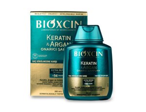 Bioxcin Argan & Keratin Біоксин Арган натуральний лікувальний шампунь проти випадіння волосся 300 мл