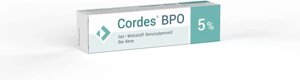 Гель бензоіл пероксид Cordes BPO 5% Acne Gel Німеччина