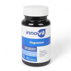 Харчова добавка Innovit Magnesium з магнієм 90 шт