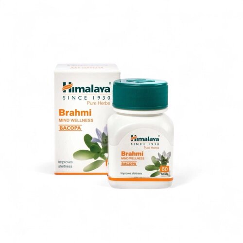 Природний тонізуючий засіб Брахмі Himalaya 60 таб