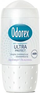 Кульковий дезодорант унісекс Odorex - Ultra Protect сильніший ефект