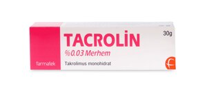 Tacrolin такролімус tacrolimus турецький Протопик 0,03% крем 30г