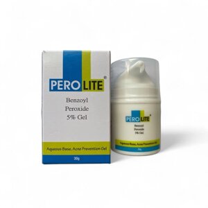 Терапевтичний гель від акне Perolite 5 gel 30г з дозатором Індія