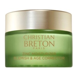 Зволожуючий крем для обличчя проти плям і старіння Christian Breton Zinc Moisturizer Blemish