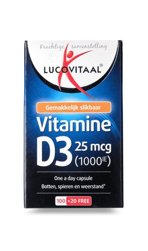 Вітаміни Д3 Lucovitaal vitamine D3