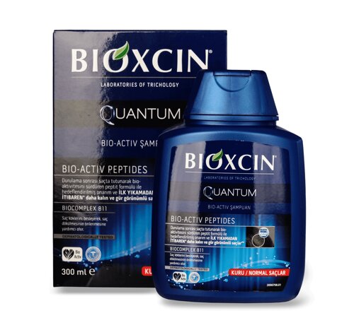 Bioxcin лікувальний шампунь на натуральній основі проти випадіння (для сухого волосся та звичайної шкіри голови)