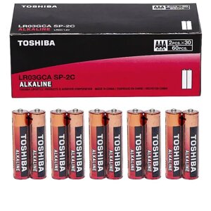 Батарейки Toshiba Alkiline LR03 ААА 60шт (2287)