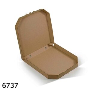 Коробка для піци Крафт 30x30x3.5 см 50шт (6737)