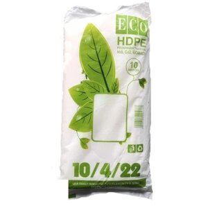 Фасувальні пакети Eco HDPE 10x22 см (0352)
