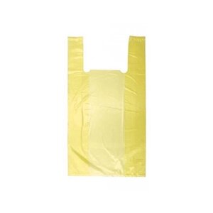 Пакети майка Carbon жовті 30х50 см 100шт (5094)