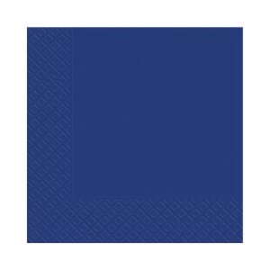 Серветка Марго 18 шт тришарова Синя (2550)