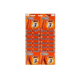 Станок BIC Sensitiv 3 леза планшет 24 шт 24шт (2344)