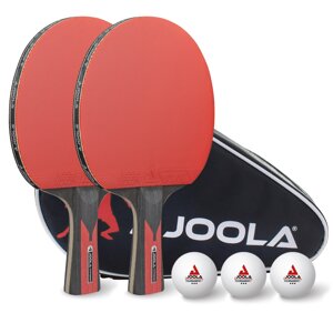 Набір для настільного тенісу Joola Carbon TT-SET DUO Carbon 2 ракетки + 3 м'ячі