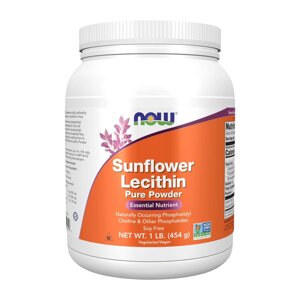 Підсоняшниковий Лецитин Now Foods Sunflower Lecithin 454 г D13-2025