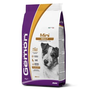 Сухий корм для собак Gemon Dog Mini Adult курка з рисом 3 кг (000025763) D15-2025