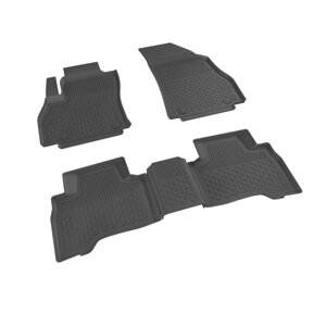 Автомобільні килимки в салон sahler 4D для citroen C3 aircross 2018- CI-05
