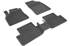 Автомобільні килимки в салон sahler 4D для renault megane 3 HB/ST 2009-2015 RE-07