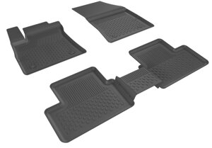 Автомобільні килимки в салон SAHLER 4D для RENAULT Megane 4 Sedan 2016-2020 RE-08