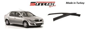 Дефлектор на вікна sunplex (вітровики) DACIA LOGAN; sunplex туреччина