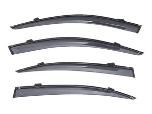 Дефлектори вікон (вітровики) SUN VISORS з декоративною вставкою Kia SORENTO 2012-2015