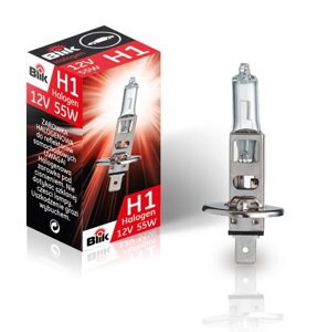 Лампа автомобільна BLIK H1 /55W P14.5S/12V 61295 BLIK