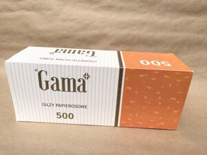 Цигаркові гільзи GAMA-ящик 10000 шт ОПТ
