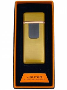 Запальничка USB-спіраль 767 золото