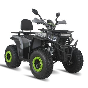 Квадроцикл FORTE ATV-200G Зелено-сірий