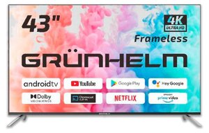 Телевізор Grunhelm 43UI700-GA11V 43"