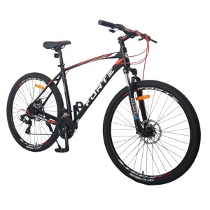 Велосипед Forte Titan МТВ 27,5"17"117183) чорно-червоний