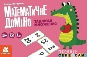 Математичне доміно. Таблиця множення