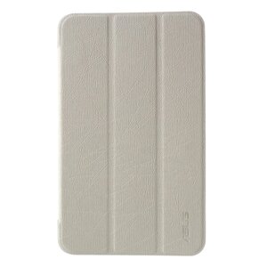 Чохол EGGO Silk Texture Leather Case для Asus Memo Pad 7 ME176 with Tri-fold Stand (Білий / White)