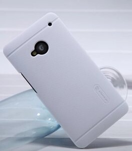 Чохол Nillkin Matte для HTC One / M7 (плівка) (Білий)