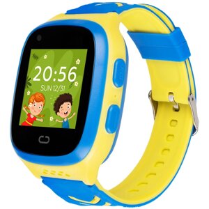 Дитячі cмарт-годинник з GPS трекером 4G Gelius GP-PK006 (IP67) (UA colors) UA (218661)