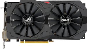 Дискретна відеокарта AMD ASUS radeon RX 580 (2048SP) strix, 8 GB GDDR5, 256-біт / DVI, HDMI