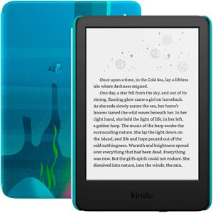Електронна книга Amazon Kindle Kids 11th Gen 16GB 2022 Black with Ocean Explorer Cover