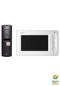 Комплект відеодомофона Arny AVD-4005 white