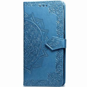Шкіряний чохол ( книжка ) Art Case з візитницею для Xiaomi Redmi 4a Синій (117744)