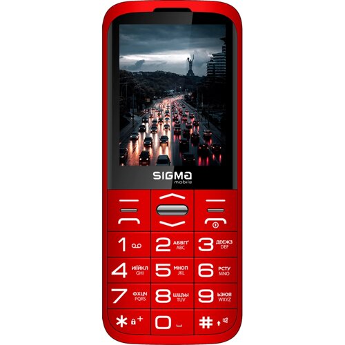 Мобільний телефон Sigma mobile Comfort 50 Grace Red UA-UCRF