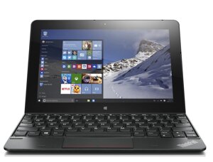 Планшет Lenovo ThinkPad Tablet 10 Gen 2 / 10.1"1920x1080) IPS Touch / Intel Atom x7-Z8700 (4 ядра по 1.6 - 2.4 GHz) / 4 GB DDR3 / 60 GB SSD / Intel HD Graphics / WebCam / Win 10 Pro + Клавіатура