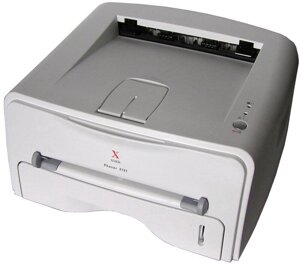 Принтер Xerox Phaser 3121 / Лазерна монохромна друк / 600 x 600 dpi / A4 / 16 стор / хв / USB 1.1, LPT