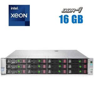 HP plaliant DL380 G9 2U / 2U -2U XEON E5-2630L V3 server (8 (16) ядра 1,8 -2,9 ггц) / 16 гб DDR4 / NOHDD / 2x 500W