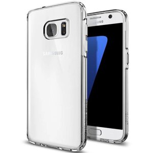 TPU чохол Epic Transparent 1,0mm для Samsung G935F Galaxy S7 Edge Безбарвний ( прозорий ) (164445)