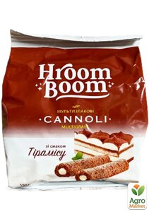 Трубочки Каннолі зі смаком тірамісу TM Hroom Boom 150 г