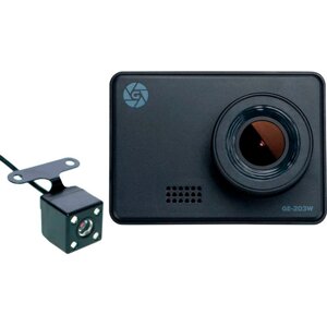 Відеореєстратор Globex GE-203W DualCam (камера заднього виду)